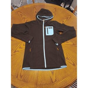 Ventures Endurance Womens Hot Chocolate Run Front Zip Texture Jacket S Athletic‎
